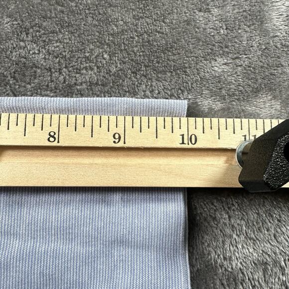 Polo Ralph Lauren Shirt Mens Large Blue‎ Striped Classic Fit Polo Rugby Preppy - Picture 7 of 8